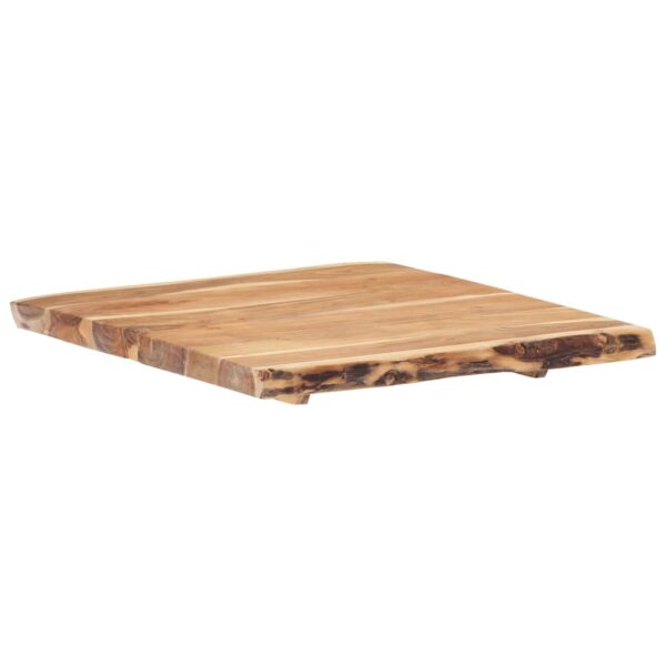 vidaXL Table Top Solid Acacia Wood 22.8"x(19.7"-23.6")x1.5" - Image 4