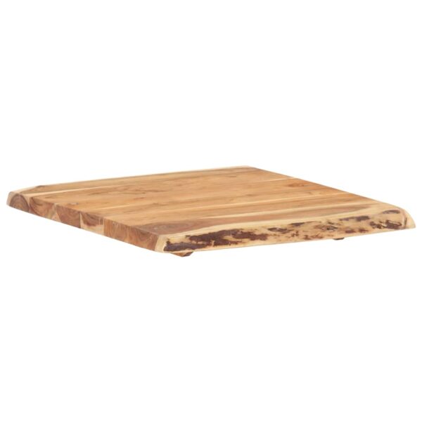 vidaXL Table Top Solid Acacia Wood 22.8"x(19.7"-23.6")x1.5" - Image 8