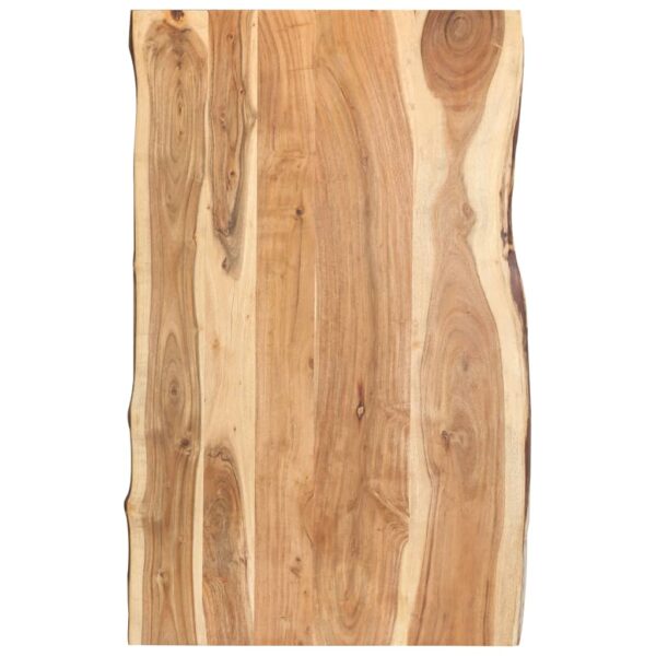 vidaXL Table Top Solid Acacia Wood 39.4"x(19.7"-23.6")x1.5"