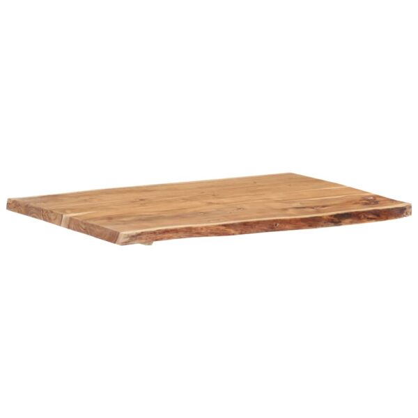 vidaXL Table Top Solid Acacia Wood 39.4"x(19.7"-23.6")x1.5" - Image 7