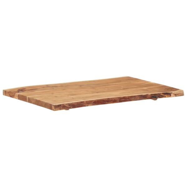 vidaXL Table Top Solid Acacia Wood 39.4"x(19.7"-23.6")x1.5" - Image 8