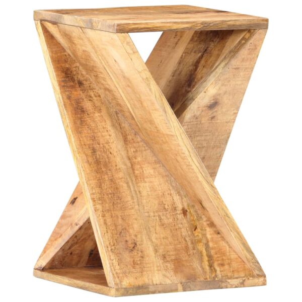 vidaXL Side Table 13.8"x13.8"x21.7" Solid Mango Wood