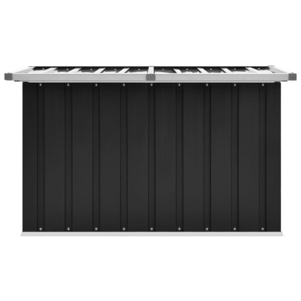 vidaXL Patio Storage Box Anthracite 42.9"x26.4"x25.6" - Image 2