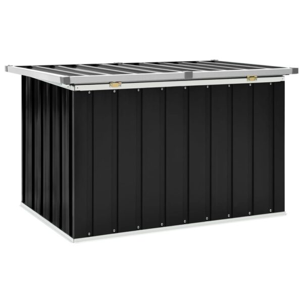 vidaXL Patio Storage Box Anthracite 42.9"x26.4"x25.6" - Image 3