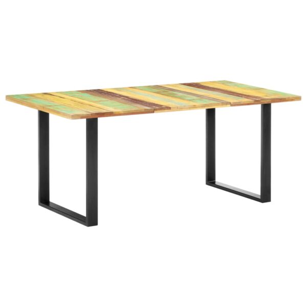 vidaXL Dining Table 70.9"x35.4"x29.9" Solid Reclaimed Wood - Image 11