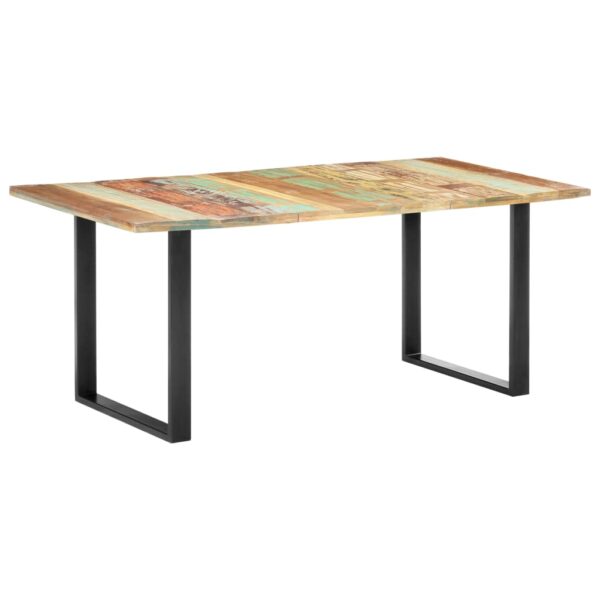 vidaXL Dining Table 70.9"x35.4"x29.9" Solid Reclaimed Wood - Image 9