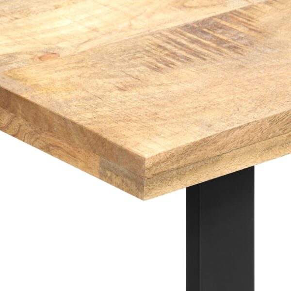 vidaXL Dining Table 47.2"x23.6"x29.9" Solid Mango Wood - Image 4