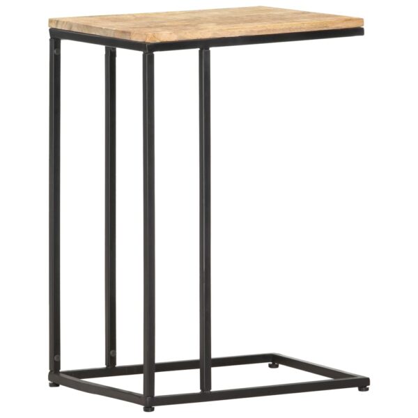 vidaXL Side Table 13.8"x17.7"x25.6" Solid Mango Wood