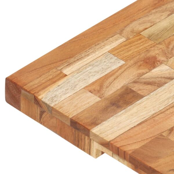 vidaXL Chopping Board 15.7"x11.8"x1.6" Solid Wood Acacia - Image 6