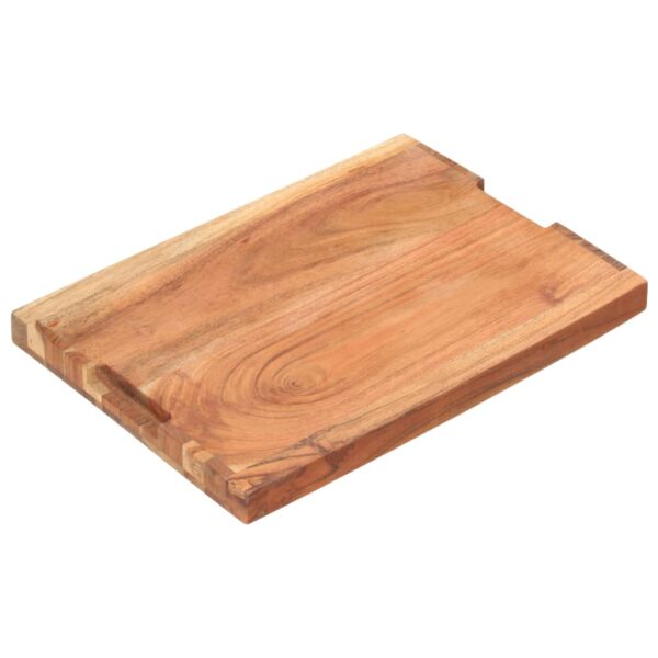 vidaXL Chopping Board 19.7"x13.8"x1.6" Solid Wood Acacia - Image 12