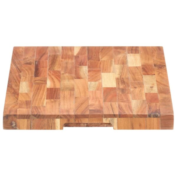 vidaXL Chopping Board 19.7"x13.8"x1.6" Solid Wood Acacia - Image 3