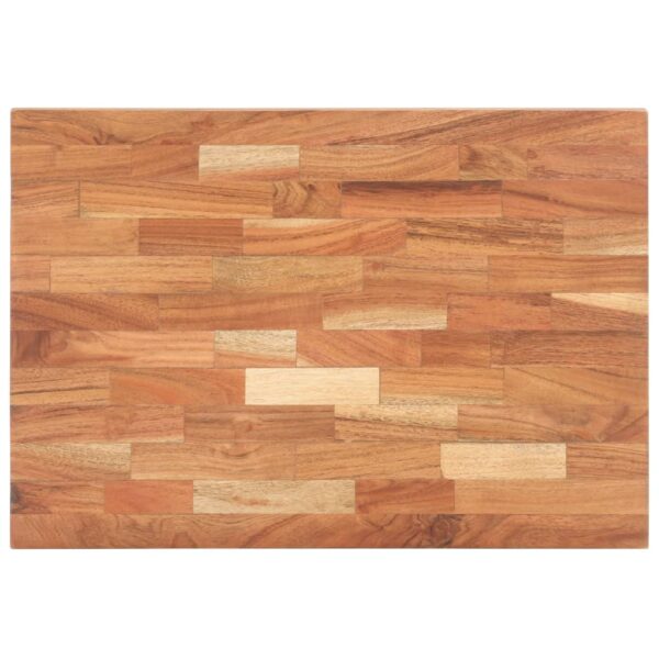 vidaXL Chopping Board 19.7"x13.8"x1.6" Solid Wood Acacia - Image 4