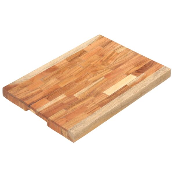 vidaXL Chopping Board 19.7"x13.8"x1.6" Solid Wood Acacia - Image 10