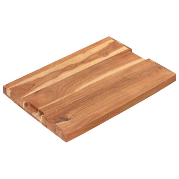 vidaXL Chopping Board 23.6"x15.7"x1.6" Solid Wood Acacia - Image 12