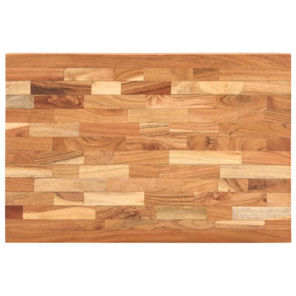 vidaXL Chopping Board 23.6"x15.7"x1.6" Solid Wood Acacia - Image 4