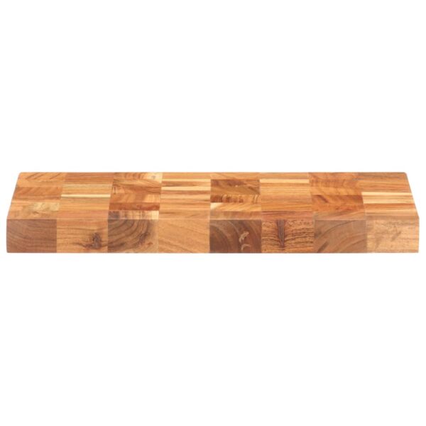 vidaXL Chopping Board 15.7"x11.8"x1.5" Solid Wood Acacia - Image 2