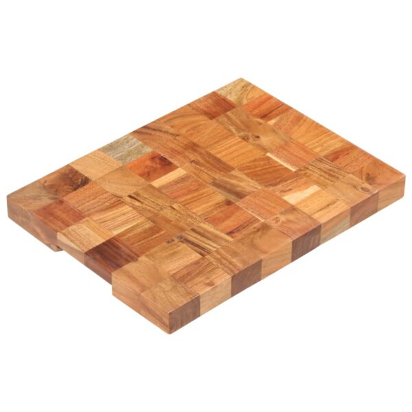 vidaXL Chopping Board 15.7"x11.8"x1.5" Solid Wood Acacia - Image 11