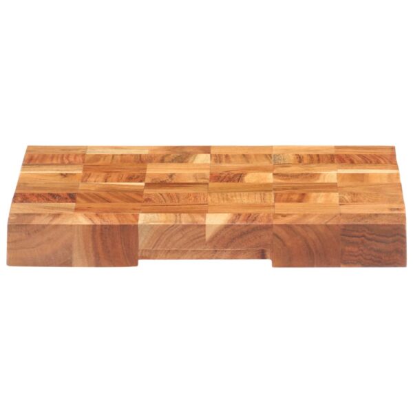 vidaXL Chopping Board 15.7"x11.8"x1.5" Solid Wood Acacia - Image 3