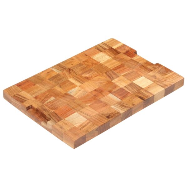 vidaXL Chopping Board 19.7"x13.4"x1.5" Solid Wood Acacia - Image 12