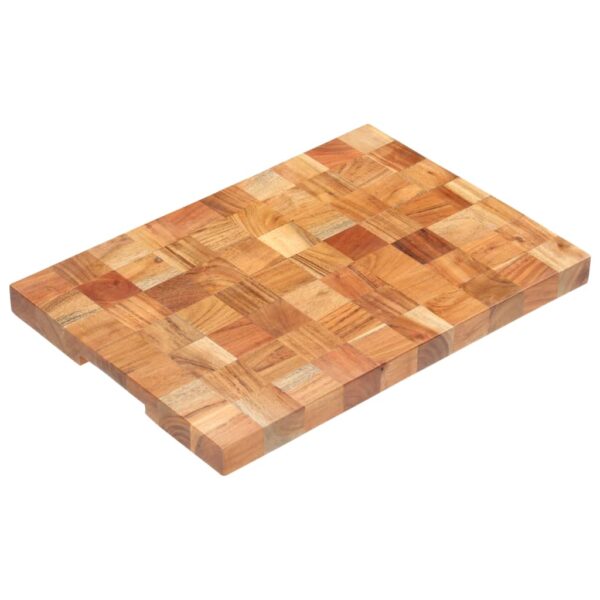 vidaXL Chopping Board 19.7"x13.4"x1.5" Solid Wood Acacia - Image 9