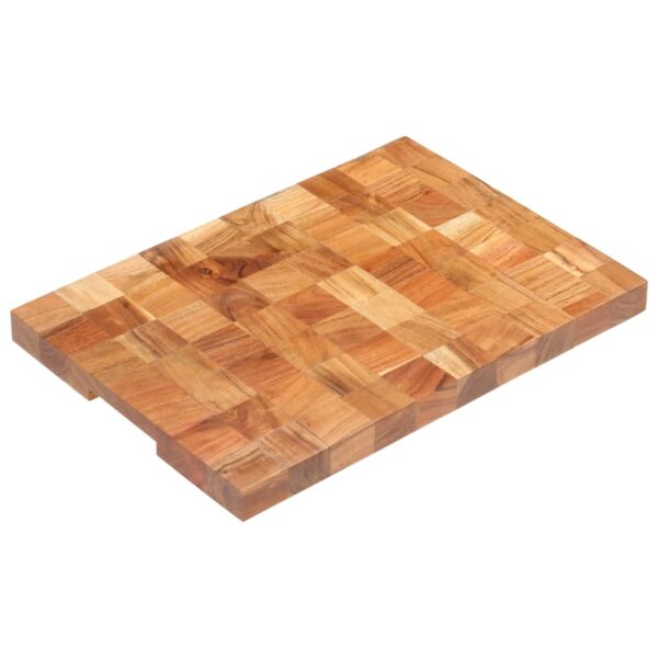 vidaXL Chopping Board 19.7"x13.4"x1.5" Solid Wood Acacia - Image 10