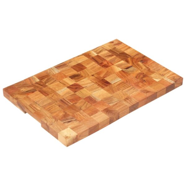 vidaXL Chopping Board 23.6"x15.7"x1.5" Solid Wood Acacia - Image 11