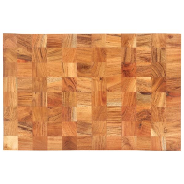 vidaXL Chopping Board 23.6"x15.7"x1.5" Solid Wood Acacia - Image 4