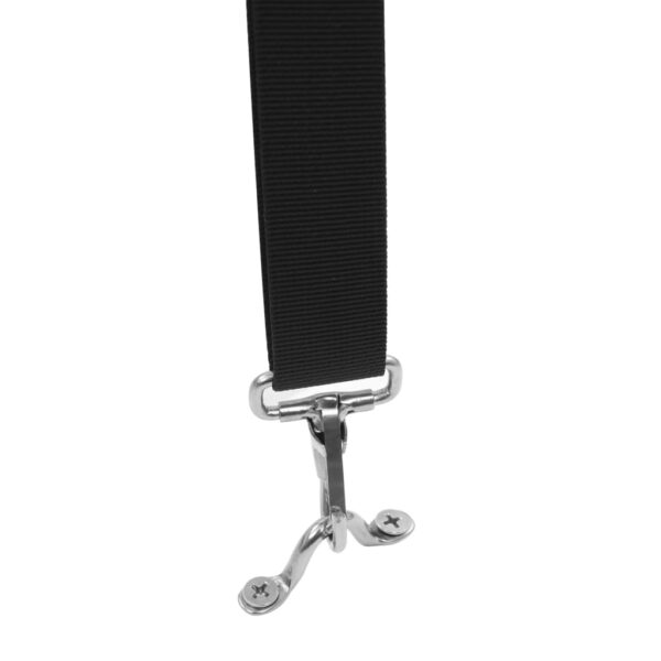 vidaXL Bimini Top Straps 2 pcs Fabric and Stainless Steel - Image 5