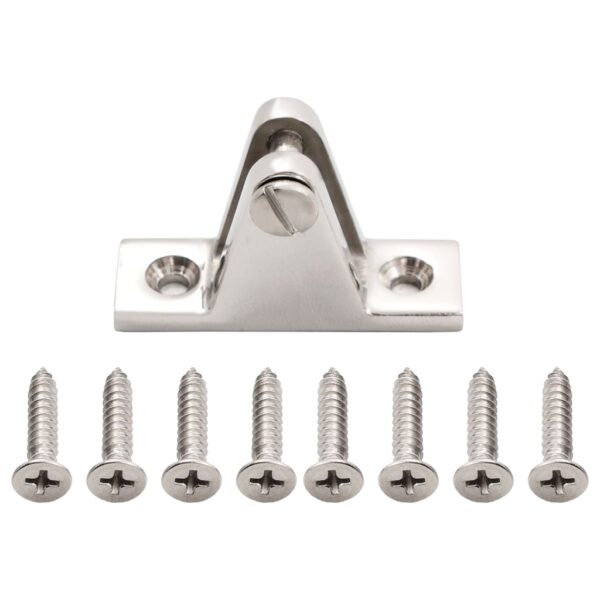 vidaXL Boat Deck Hinges for Bimini Top 4 pcs Stainless Steel - Image 6