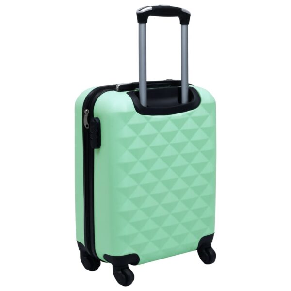 vidaXL Hardcase Trolley Mint ABS - Image 4