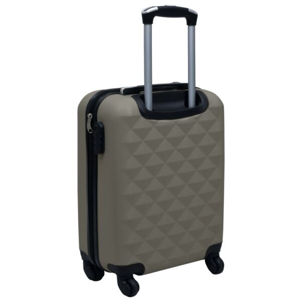 vidaXL Hardcase Trolley Anthracite ABS - Image 4