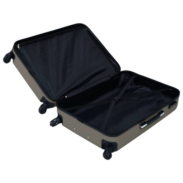 vidaXL Hardcase Trolley Anthracite ABS - Image 5