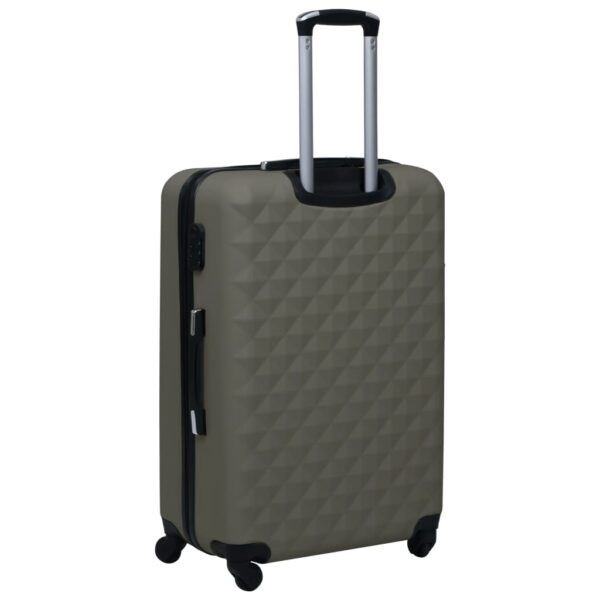 vidaXL Hardcase Trolley Anthracite ABS - Image 4