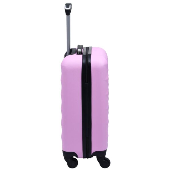 vidaXL Hardcase Trolley Set 2 pcs Pink ABS - Image 8