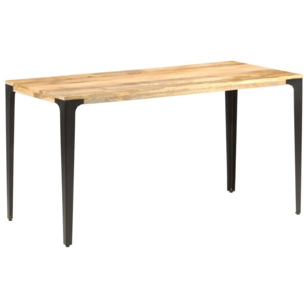 vidaXL Dining Table 55.1"x27.6"x29.9" Solid Mango Wood