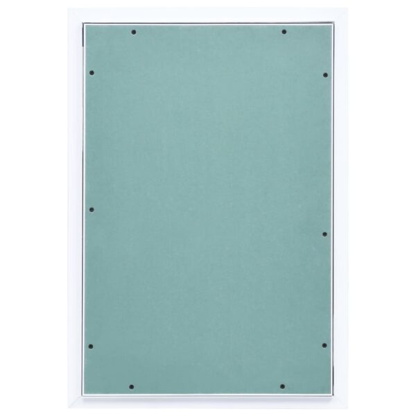 vidaXL Access Panel with Aluminum Frame and Plasterboard 11.8"x23.6" - Image 4