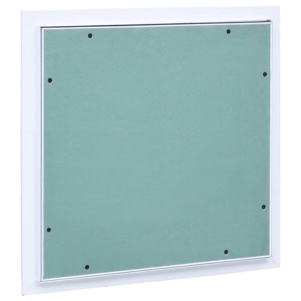 vidaXL Access Panel with Aluminum Frame and Plasterboard 15.7"x15.7" - Image 2