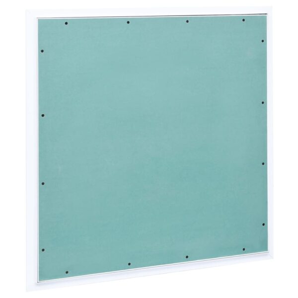 vidaXL Access Panel with Aluminum Frame and Plasterboard 19.7"x19.7" - Image 2