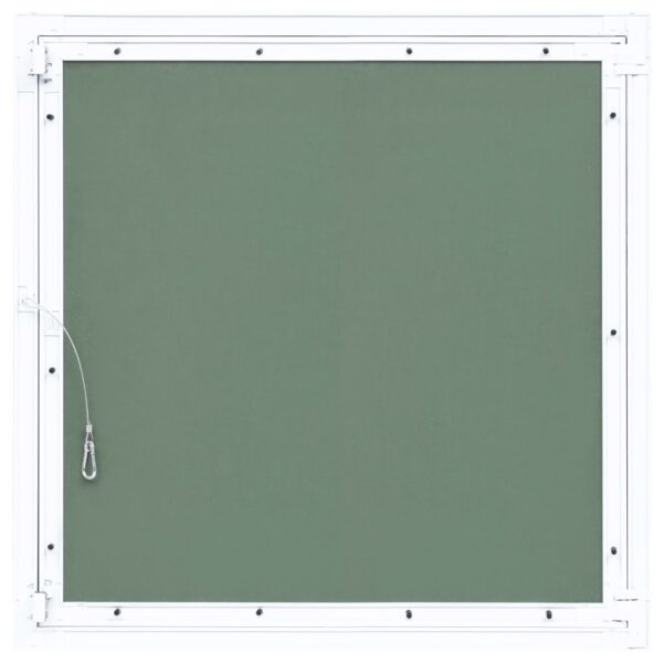 vidaXL Access Panel with Aluminum Frame and Plasterboard 19.7"x19.7" - Image 6