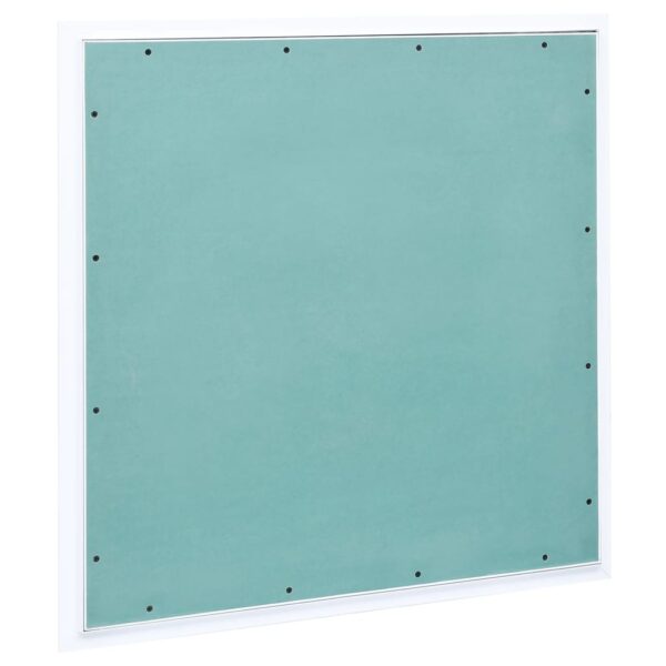 vidaXL Access Panel with Aluminum Frame and Plasterboard 23.6"x23.6" - Image 2