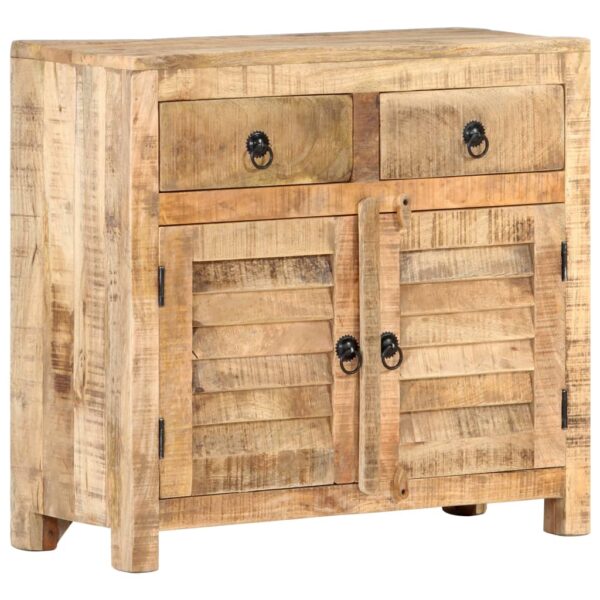 vidaXL Sideboard 27.6"x11.8"x26.8" Solid Wood Mango