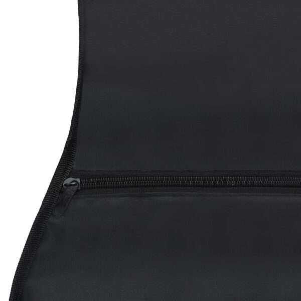 vidaXL Guitar Bag for 3/4 Classical Guitar Black 37"x13.8" Fabric - Image 7