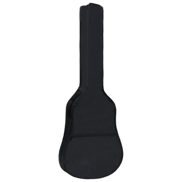 vidaXL Guitar Bag for 1/2 Classical Guitar Black 37"x13.8" Fabric