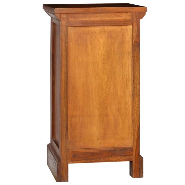 vidaXL 5-Drawer Cabinet 13.8"x11.8"x23.6" Solid Teak Wood - Image 5