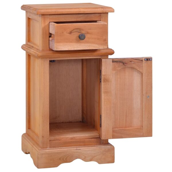 vidaXL Bedside Cabinet Solid Mahogany Wood - Image 3