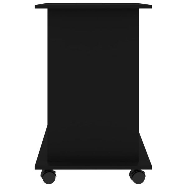 vidaXL Computer Desk Black 31.5"x19.7"x29.5" Engineered Wood - Image 5