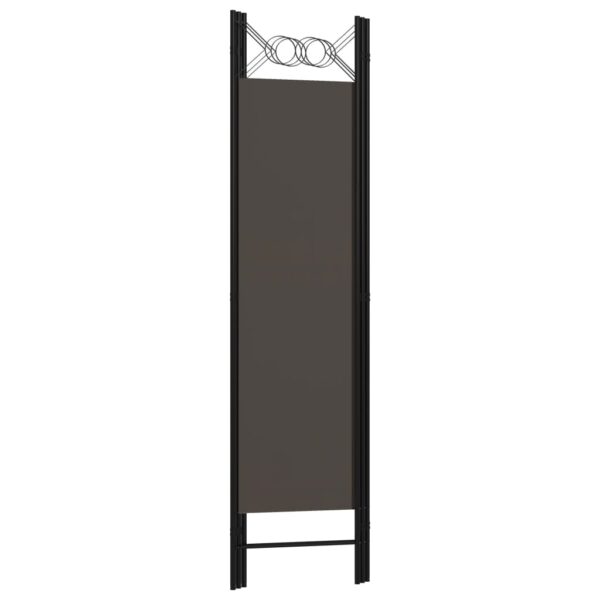 vidaXL 3-Panel Room Divider Anthracite 47.2"x70.9" - Image 4