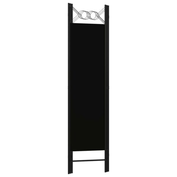 vidaXL 3-Panel Room Divider Black 47.2"x70.9" - Image 4