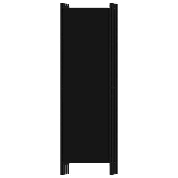 vidaXL 5-Panel Room Divider Black 98.4"x70.9" - Image 4