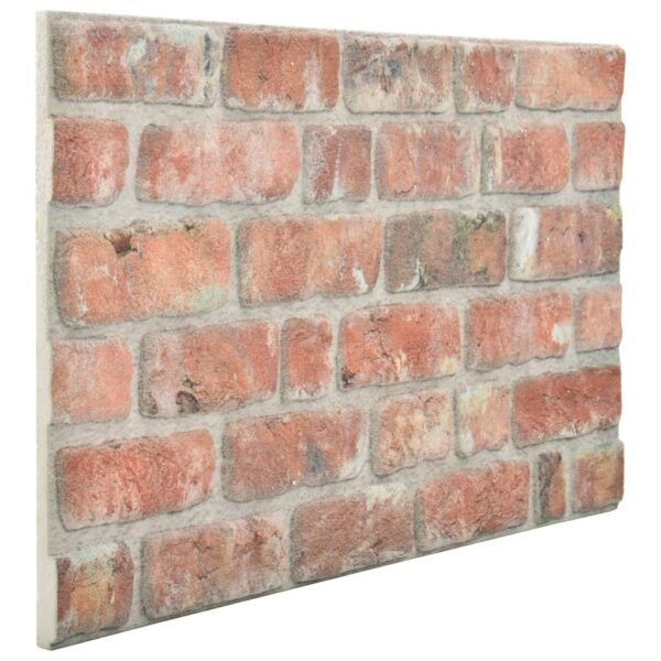 vidaXL 3D Wall Panels with Red Brick Design 11 pcs EPS - Image 6